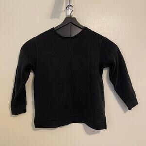 Vintage crewneck sweatshirt faded black